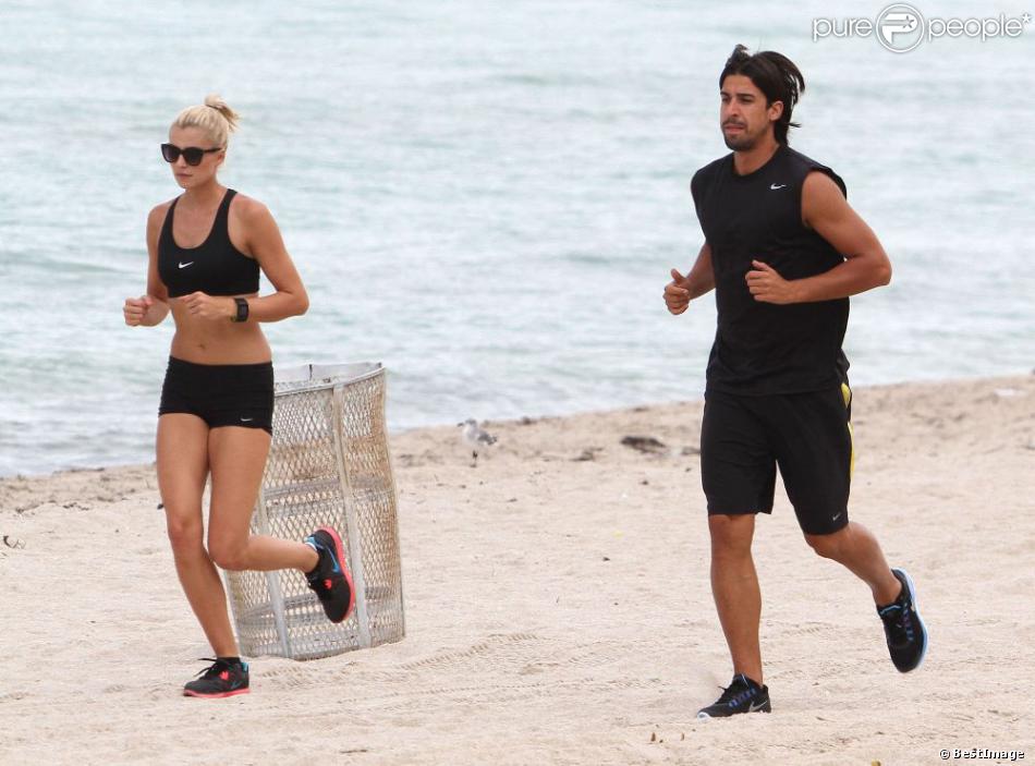 Sami Khedira Et Lena Gercke N Oublient Pas De Se Maintenir En Forme Le Juillet Miami