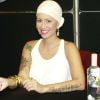 Amber Rose présente la vodka Smirnoff dont elle est l'ambassadrice à Philadelphie le 12 juillet 2012