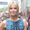 La sublime Heidi Klum se rend à la librairie Barnes and Noble pour une séance de dédicace de son livre Project Runway, le 13 juillet 2012 à New York