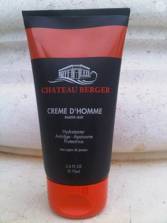 Château Berger Cosmétiques pense aussi aux hommes avec une crème hydratante.