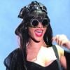 Rihanna sur la scène du Radio 1's Hackney Weekend, le 23 juin 2012.
