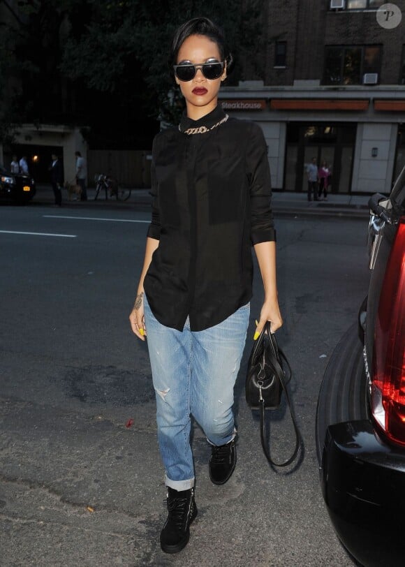 Rihanna à New York, le 15 juin 2012.