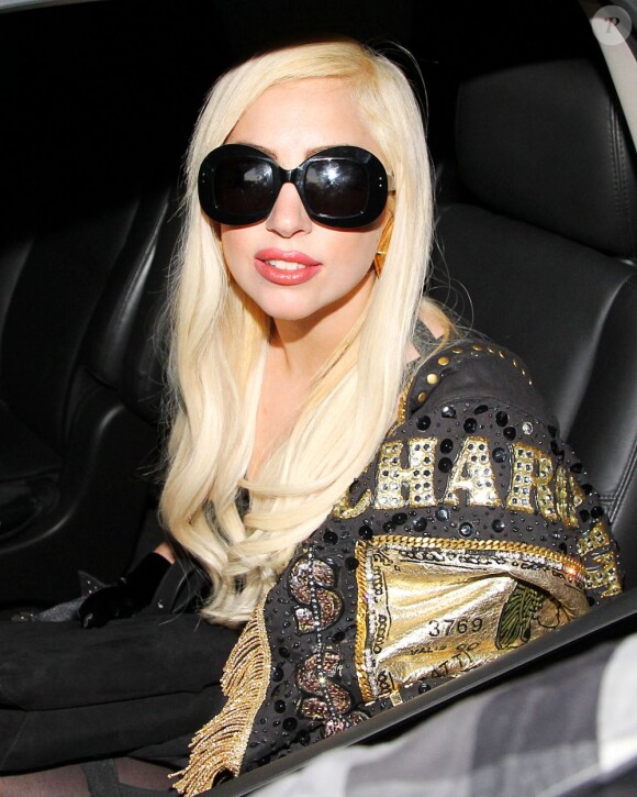 Lady Gaga à Los Angeles, le 10 juillet 2012.