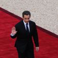 Nicolas Sarkozy à Paris, le 15 mai 2012.