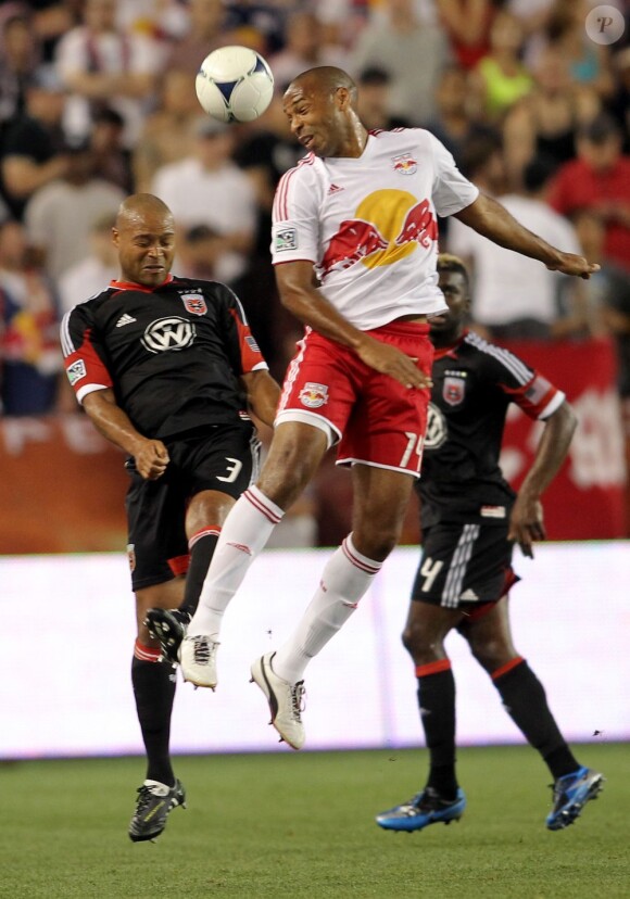 Thierry Henry sous le maillot des Red Bulls de New York le 24 juin 2012 à Harrison dans le New Jersey