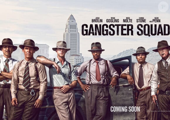 Les "héros" de The Gangster Squad de Ruben Fleischer.