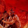 Harrison Ford dans Indiana Jones et le temple maudit (208) de Steven Spielberg (1984).