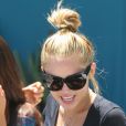 Miley Cyrus quitte son cours de gym à Los Angeles, le 16 juillet 2012.