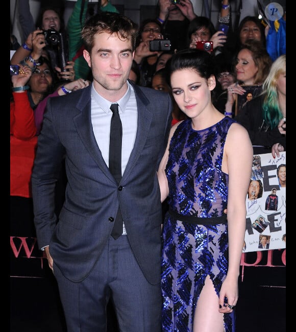Robert Pattinson et Kristen Stewart en novembre 2011 à Los Angeles.