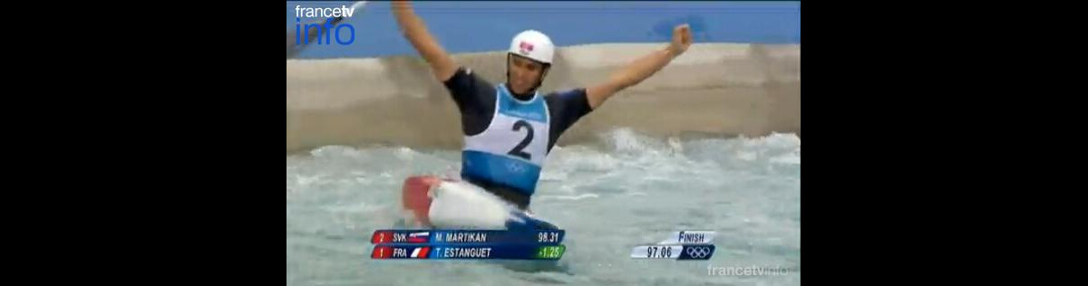 Vidéo : Tony Estanguet Est Devenu Champion Olympique De Canoë-slalom ...