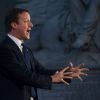 David Cameron, Premier ministre britannique, lors du Global Health Policy Summit au palais Guildhall à Londres, le 1er août 2012