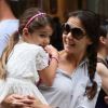 Katie Holmes a emmené sa fille Suri Cruise au Museum of Modern Art à New York le 6 août 2012