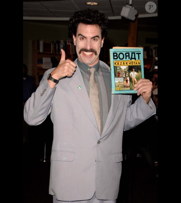 Sacha Baron Cohen dans la peau du journaliste kazakh de Borat en 2007