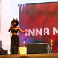 Inna Modja en concert lors du Axe Boat Live concert à Argeles-sur-mer le 7 août 2012