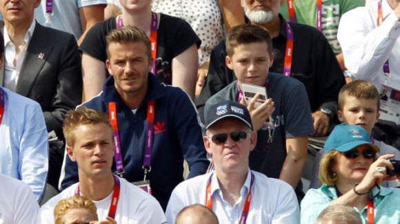 JO 2012, David Beckham et ses fils : Ultimes sensations fortes dans les tribunes
