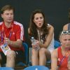 Kate Middleton le 10 août 2012 devant la petite finale de hockey : la duchesse de Cambridge a explosé de joie pour la médaille de bronze décrochée par les hockeyeuses britanniques face à la Nouvelle-Zélande.