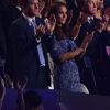 Le prince Harry, secondé par Kate Middleton, était le principal représentant de la famille royale lors de la cérémonie de clôture des Jeux olympiques de Londres le 12 août 2012.