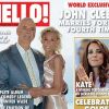 John Cleese et sa femme Jennifer Wade en couverture de Hello! Magazine - août 2012