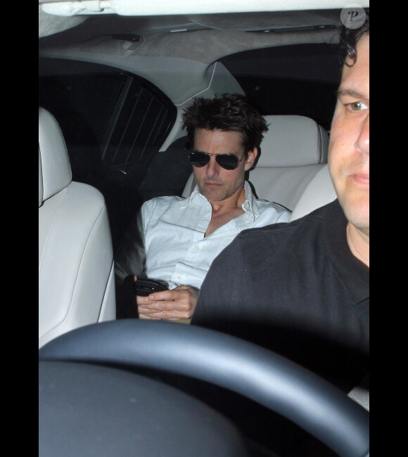 Tom Cruise à Los Angeles le 20 août 2012