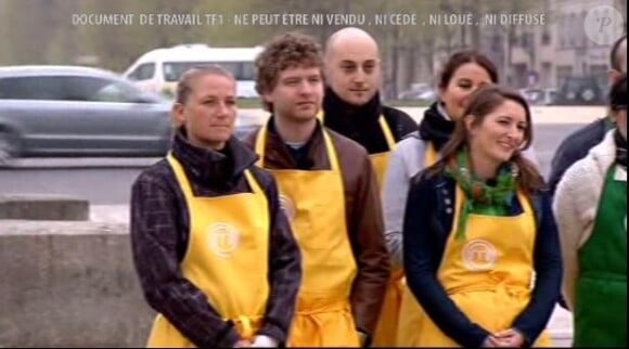 Masterchef saison 3, épisode du 23 août 2012 sur TF1 - L'équipe jaune