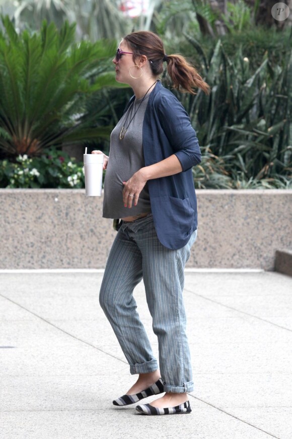 L'actrice Drew Barrymore à Los Angeles le 23 août 2012.