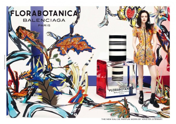 Kristen Stewart sur le premier visuel de camapgne Florabotanica pour Balenciaga