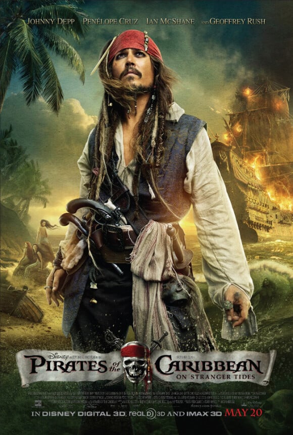 Johnny Depp est Jack Sparrow.