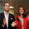 Le prince William et Kate Middleton à Londres, le 3 août 2012.