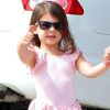 La fille de Sarah Michelle Gellar, Charlotte, 2 ans et demi. Los Angeles le 25 août 2012.