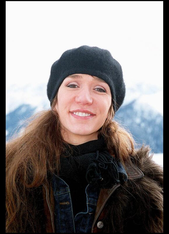 Virginie Lemoine à Luchon en février 2002