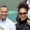 Jesse Williams et sa femme Aryn Drake-Lee en mai 2010 à Paris lors du tournoi de Roland Garros.