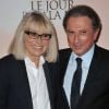 Mireille Darc et Michel Drucker lors de l'avant-première du film Ce que le jour doit à la nuit le 3 septembre 2012 à Paris