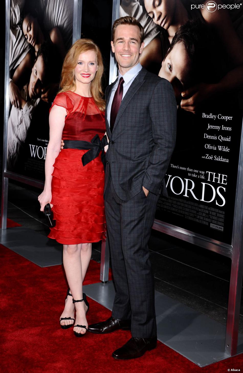 Films Et Séries Tv Avec James Van Der Beek James Van Der Beek and Kimberly Brook lors de l'avant-première de The Word  au AcrLight Cinemas de Los Angeles le 4 septembre 2012 - Purepeople