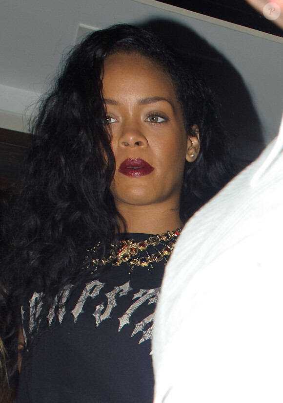 Rihanna à Londres le 30 août 2012