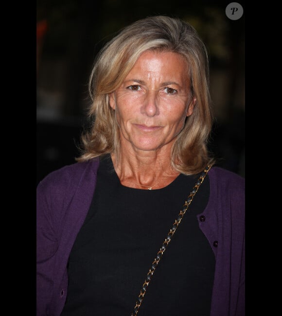 Claire Chazal le 28 août 2012 à Paris