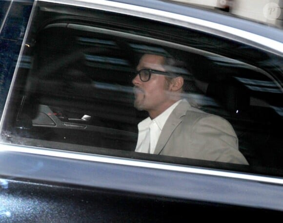 Brad Pitt à Londres le 6 septembre 2012