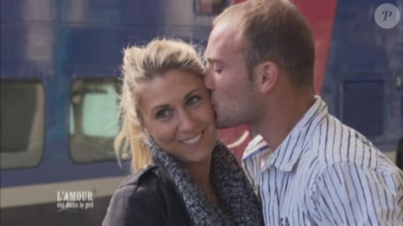 Justine et Bertrand dans L'amour est dans le pré 7