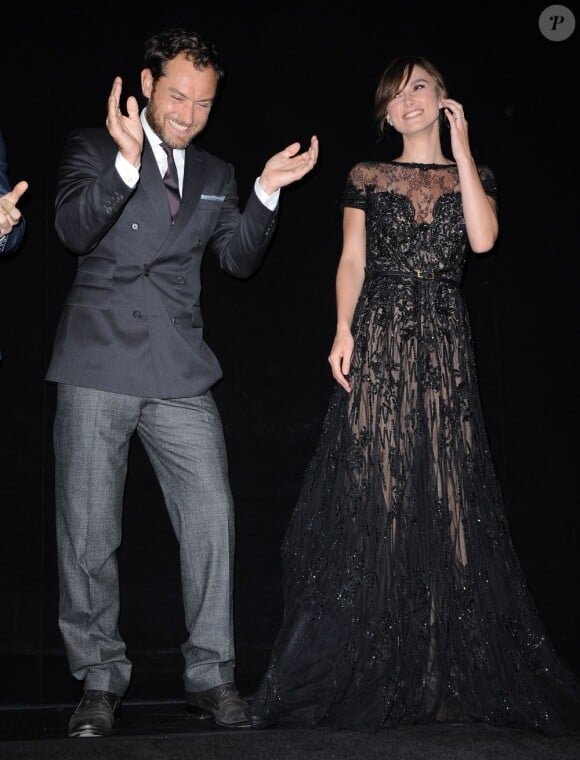 Keira Knightley à la première du film Anna Karénine au Festival de Toronto, le 7 septembre 2012.