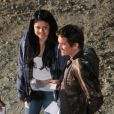 Selena Gomez et Ethan Hawke sur le tournage de The Gateway, à Atlanta, le vendredi 14 septembre 2012.