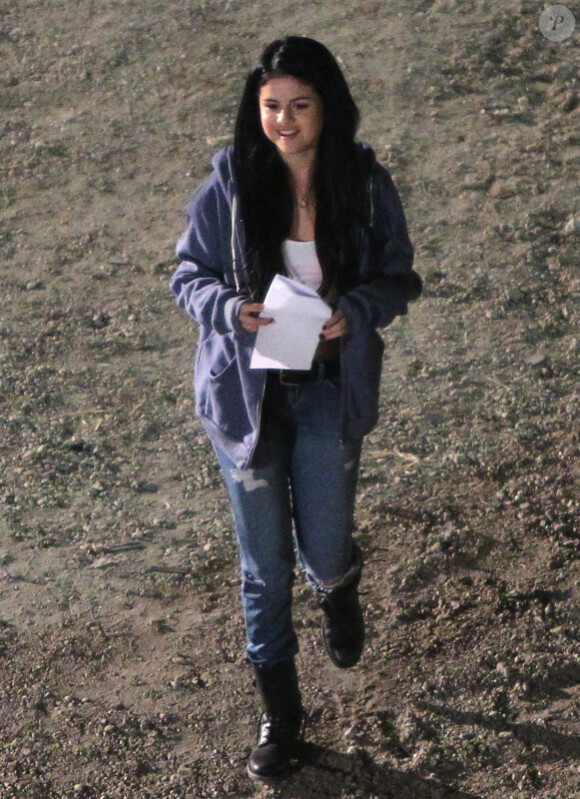 Selena Gomez, sur le tournage de The Gateway, à Atlanta, le vendredi 14 septembre 2012.