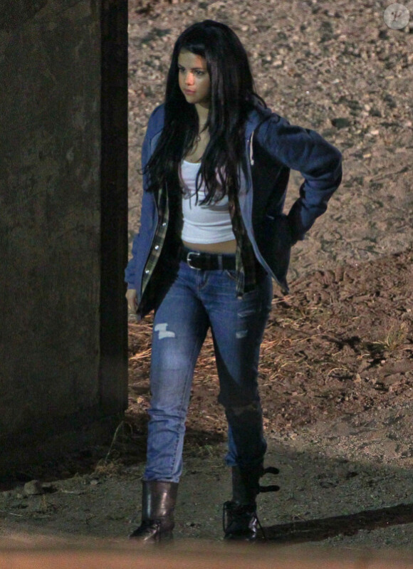 Selena Gomez, sur le tournage de The Gateway, à Atlanta, le vendredi 14 septembre 2012.