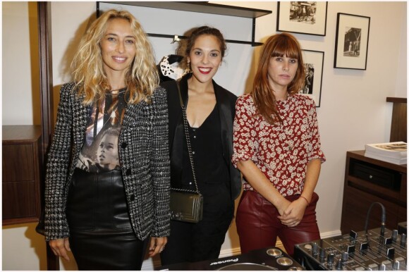 Alexandra Golovanoff, Alysson Paradis et Cécile Togni à la soirée Gerard Darel à Paris le 18 septembre 2012
