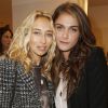 Alexandra Golovanoff et Elisa Sednaoui à la soirée Gerard Darel à Paris le 18 septembre 2012