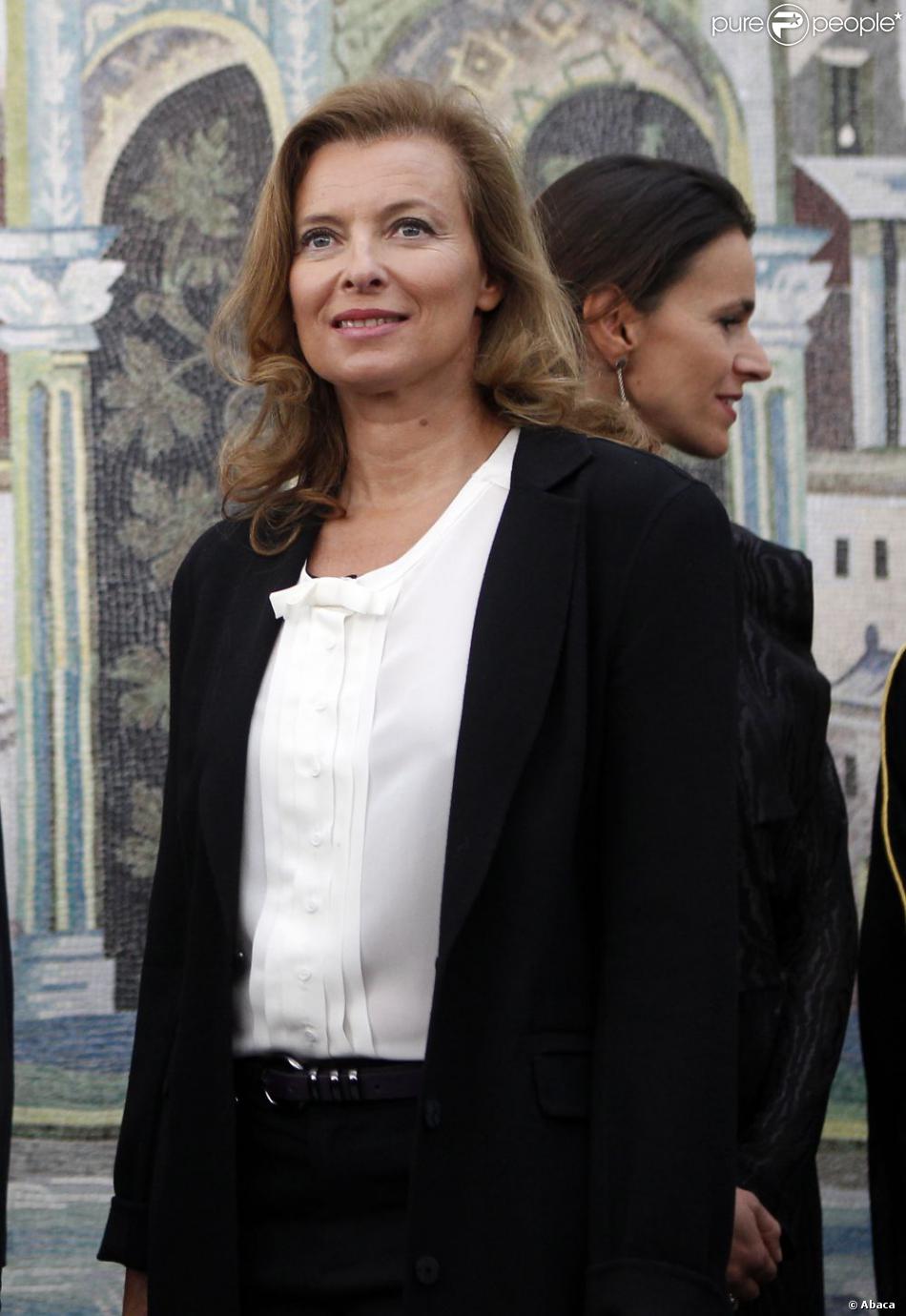 Valerie Trierweiler à Paris, le 18 septembre 2012.