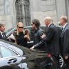 Sharon Stone et son boyfriend Martin Mica aux urgences à l'hôpital à Milan le 22 septembre 2012 en Italie