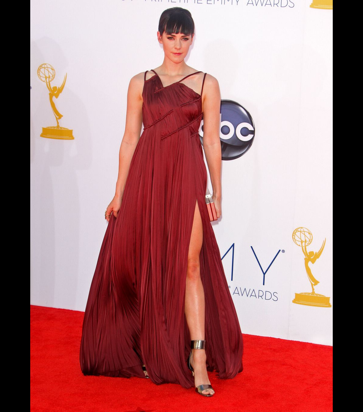 Photo : Jena Malone à la 64eme ceremonie des Emmy Awards a Los Angeles