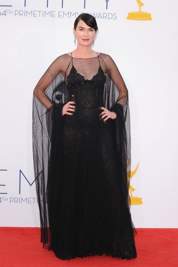 Lena Headey à la 64eme ceremonie des Emmy Awards à Los Angeles, le 23 septembre 2012.