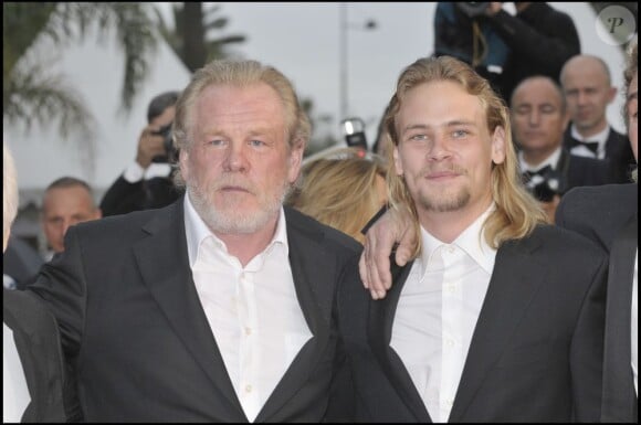 Brawley Nolte et Nick Nolte au Festival de Cannes en 2008