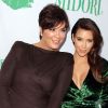 Kim Kardashian et sa mère Kris Jenner à la soirée "The Midori Makeover Parlour" à Santa Monica, le 25 septembre 2012