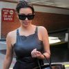 Kim Kardashian se rend chez la pédicure à Beverly Hills, le 25 septembre 2012